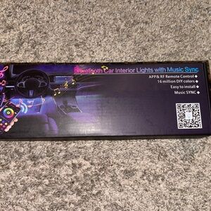bluetooth car interior lights